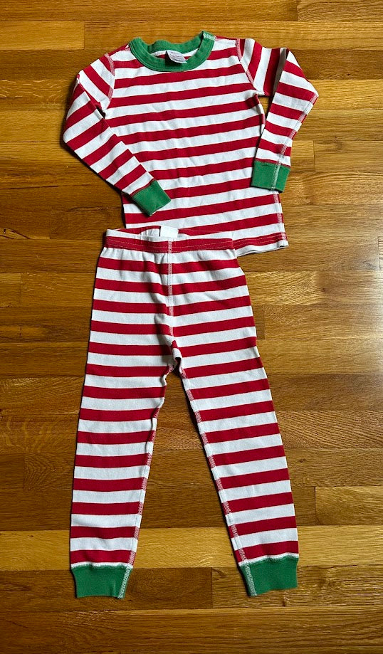 Seller #38 Hanna Andersson size 4 red/white stripe pajamas