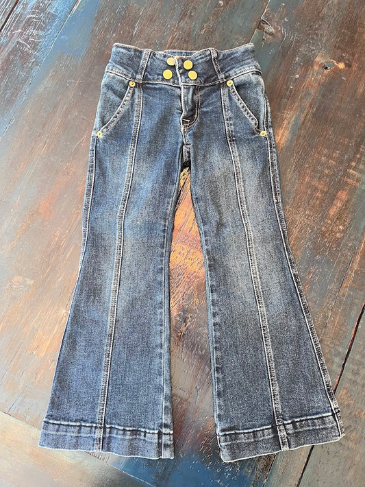 Seller #94: Toddler Girls Rock and Roll Jeans, Size 5