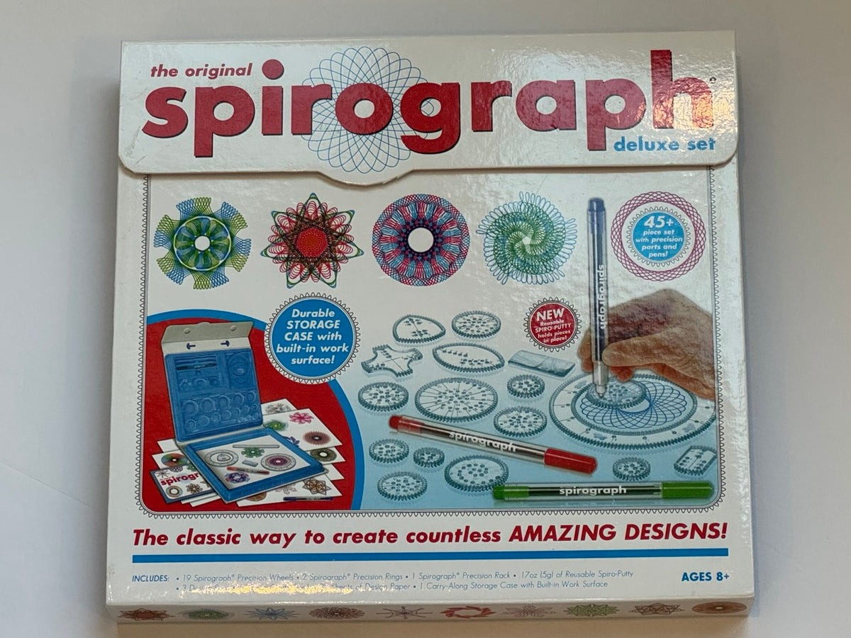 #82 Spirograph — Deluxe Set — Spiral Art Drawing Kit