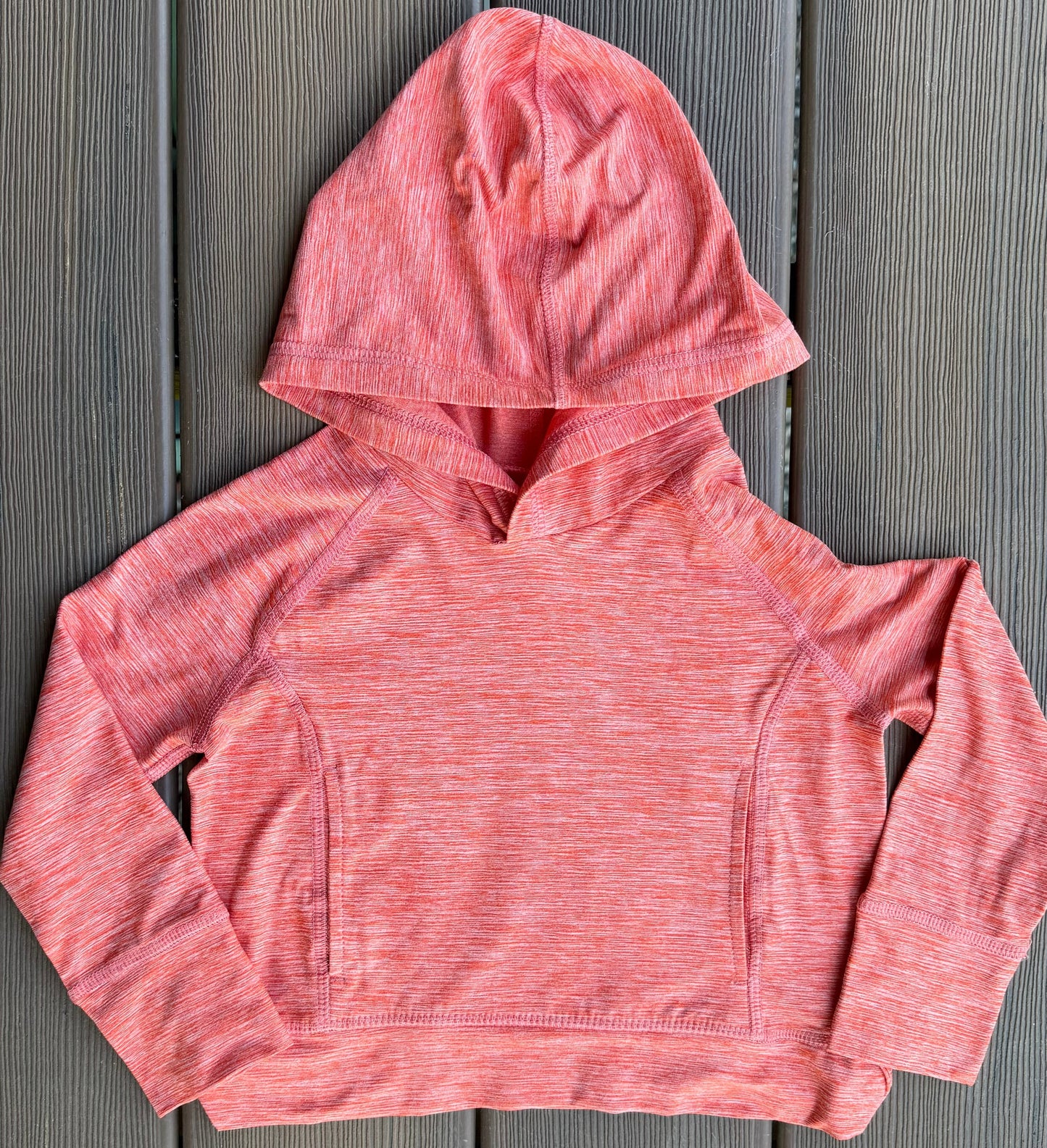 #28 REDUCED Hanna Andersson Girls Sun Protection Orange Hoodie Size 3
