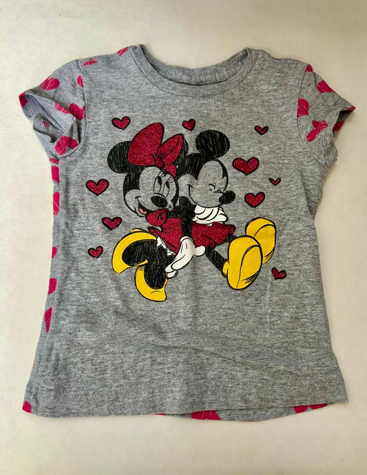 #200 Girls Size XXS 2/3 Minnie Mouse Tshirt