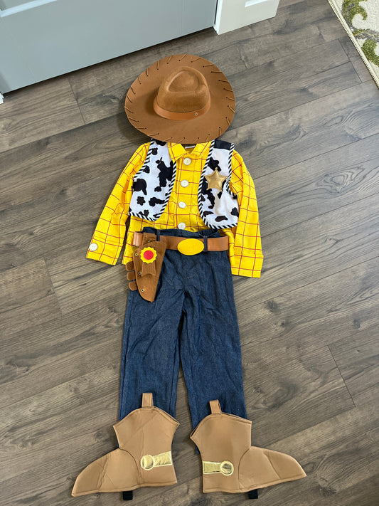 137 Woody costume youth 5/6 from the Disney store