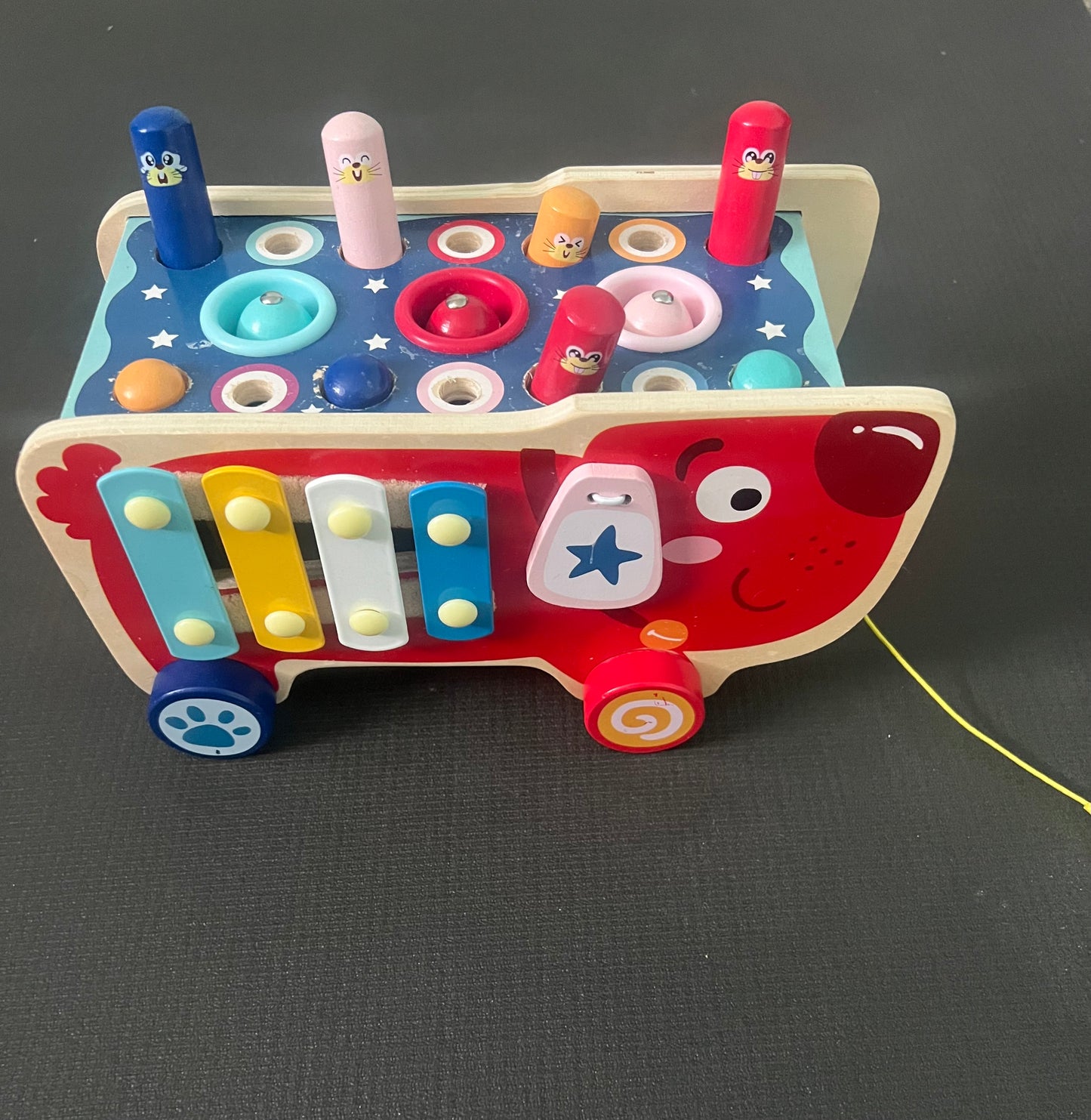 Dog Multi Sided Learning Toy