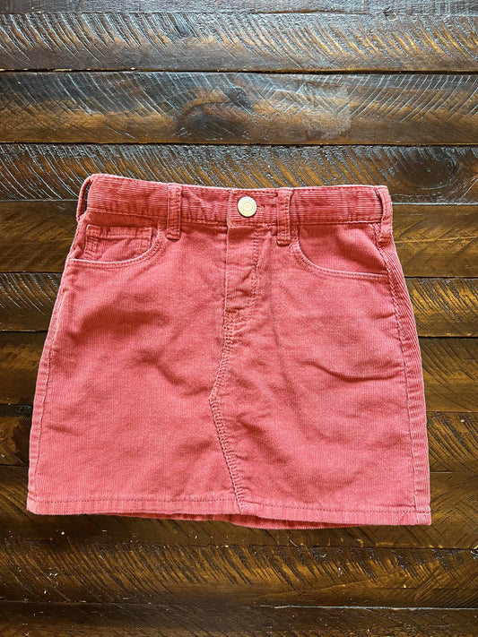 134 Old Navy Girls mauve skirt 5T