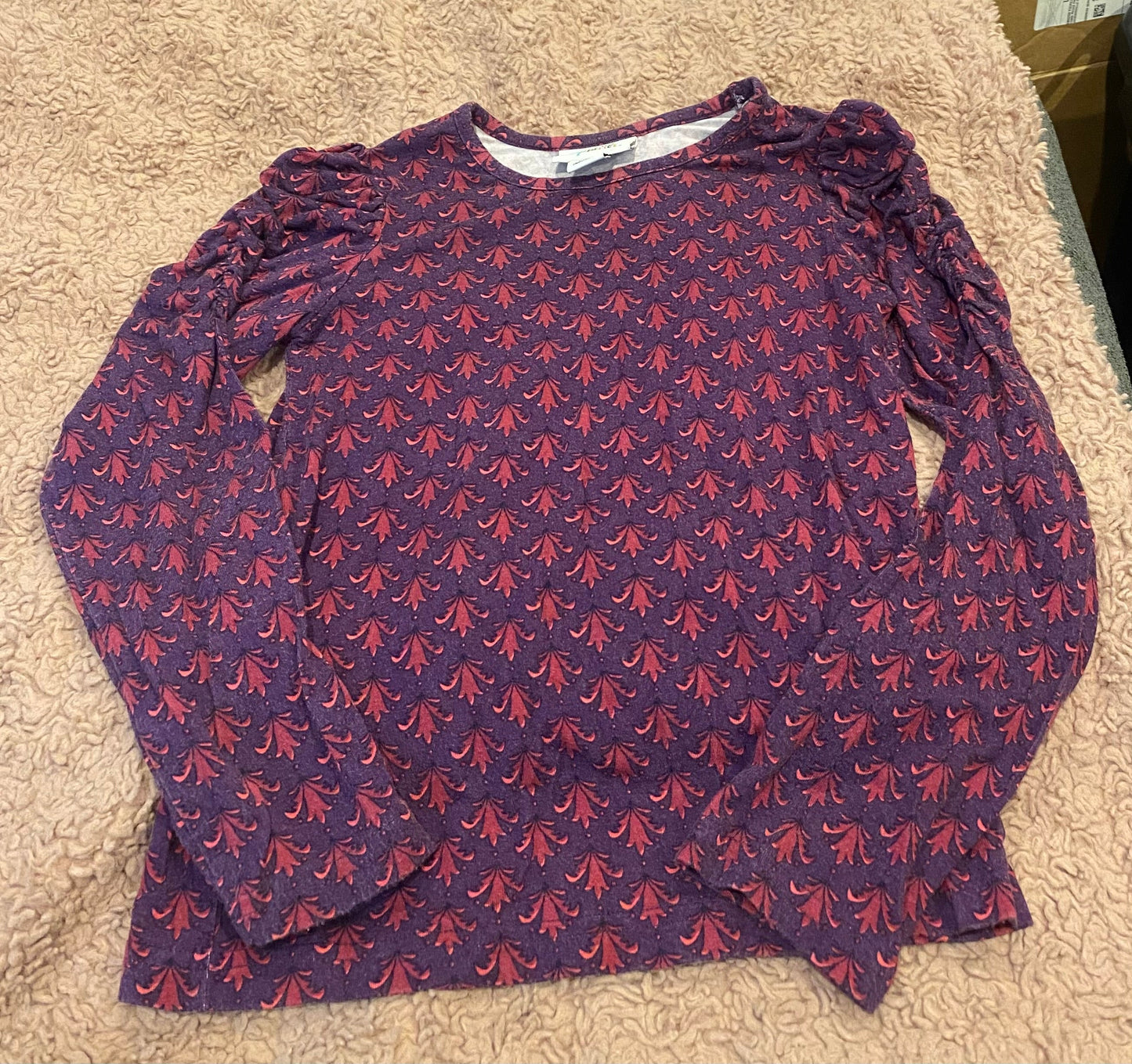 Seller #191 5 Colorful Planet Purple Long Sleeve Shirt