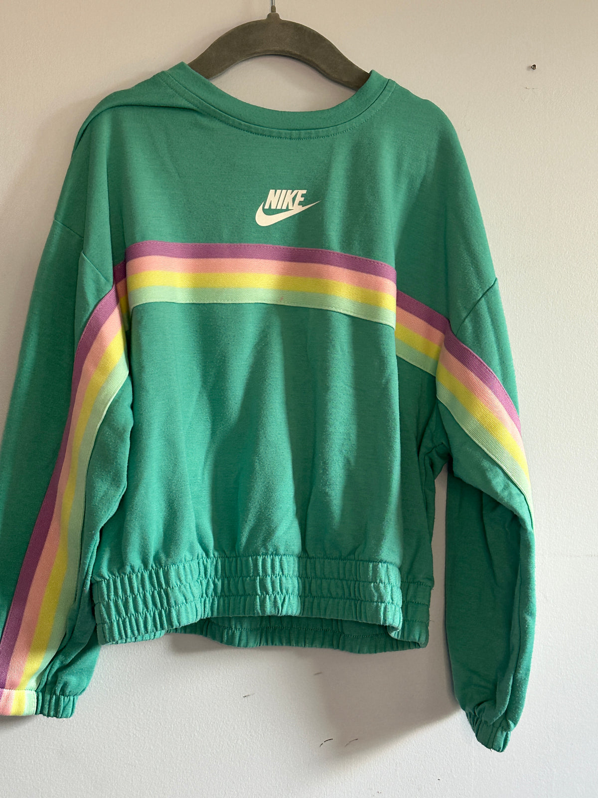 #48 Nike Teal Sweatshirt Girls 6
