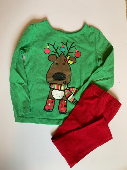Seller #2 - 3T Girls Holiday Pajamas Set