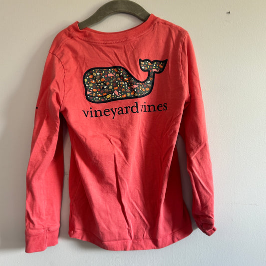 #48 Vineyard Vines Thanksgiving Shirt size 6