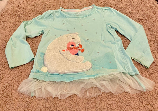 Seller #191 2t Gymboree Blue Polar Bear Long Sleeve Shirt