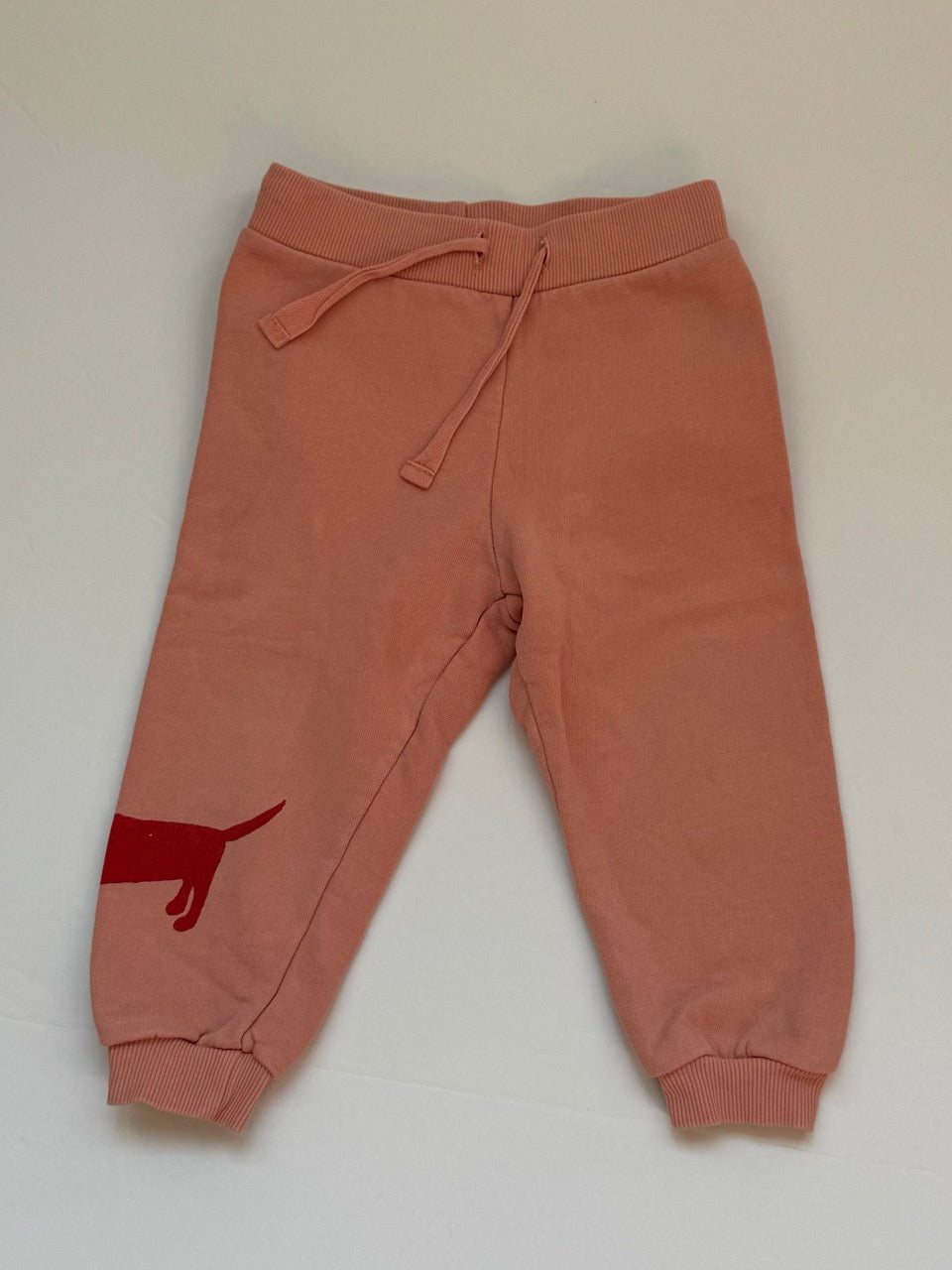 #82 Mini Rodini Dachshund Joggers Girls Size 18-24m