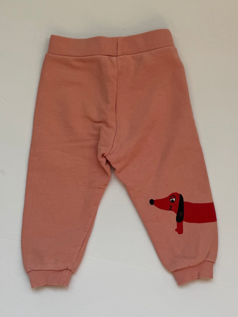 #82 Mini Rodini Dachshund Joggers Girls Size 18-24m