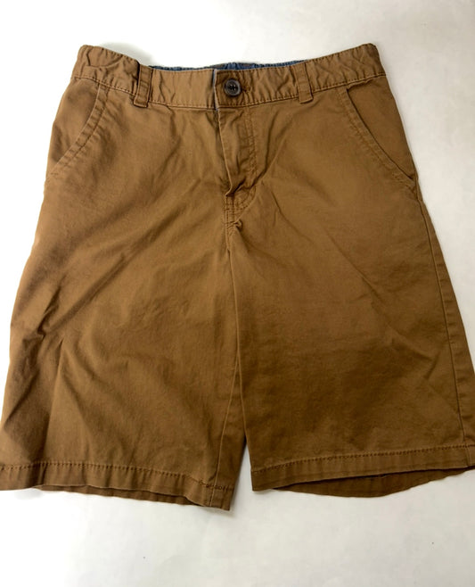 #95 Boys size 12 Cat & Jack Dark khaki adjustable waist shorts