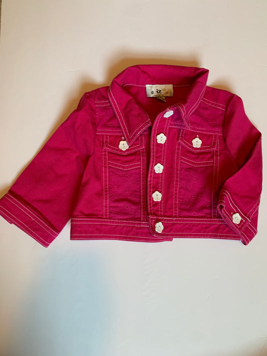 Seller #2 - Girls 4T Pink Denim Jacket