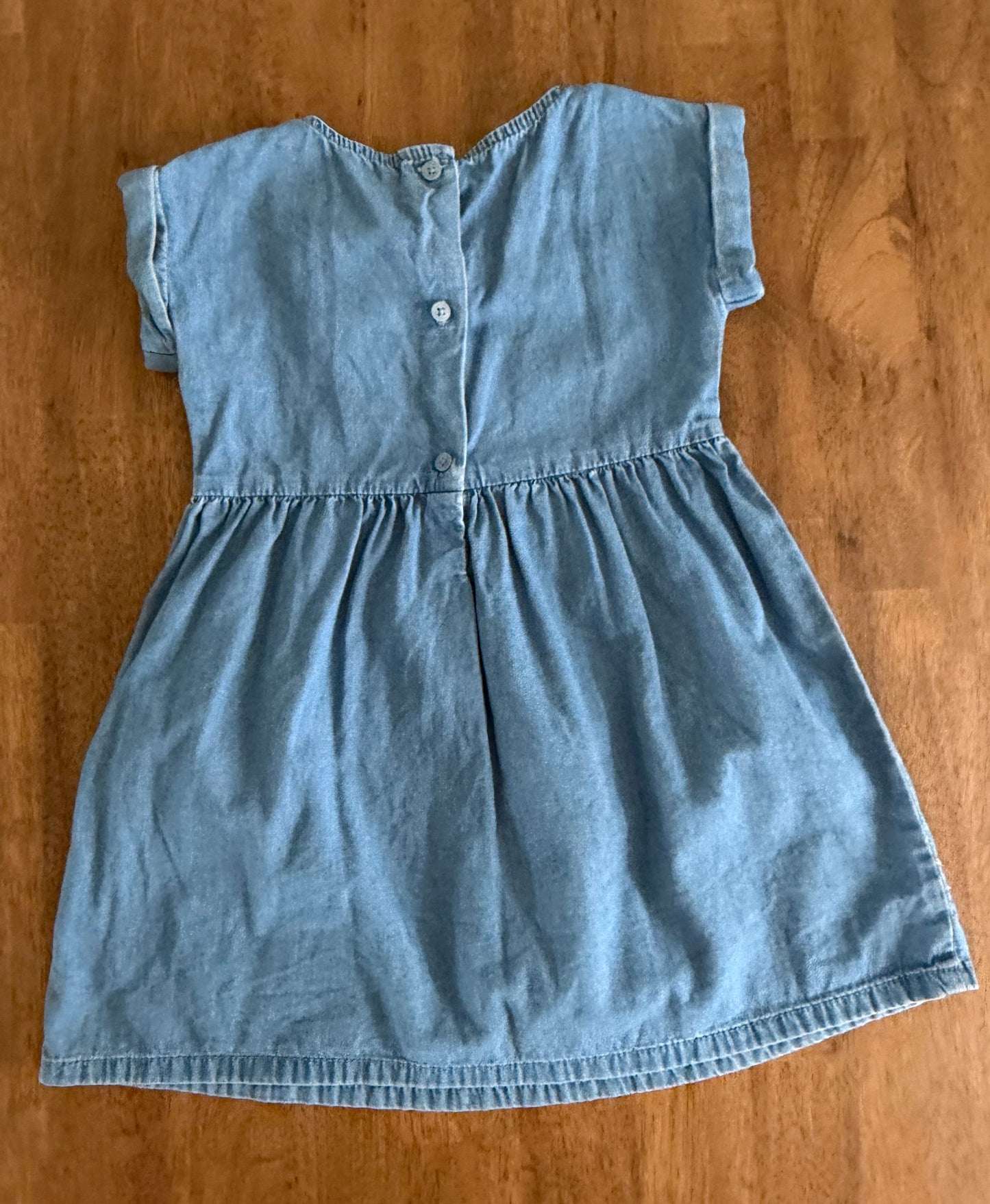*reduced* #117, Girls 3T, Gymboree denim horse print dress, GUC