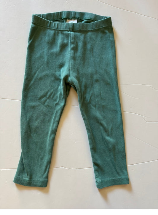 REDUCED PRICE #34 Hanna Andersson size 2 t girls green long pants