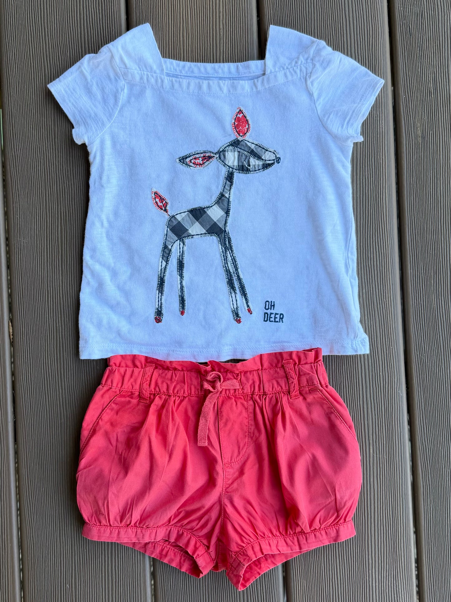 #28 Baby Gap Girls Oh Dear Set Size 3