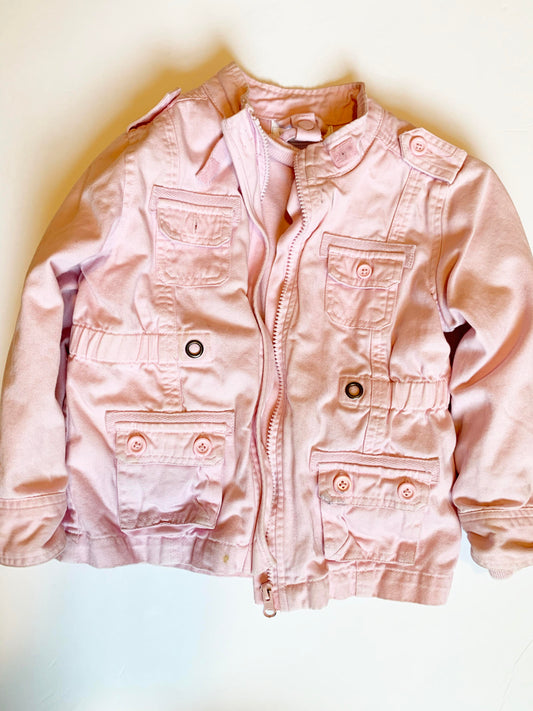 Seller #2 - Girls 4T Pink Jacket with Removable Inner Jacket