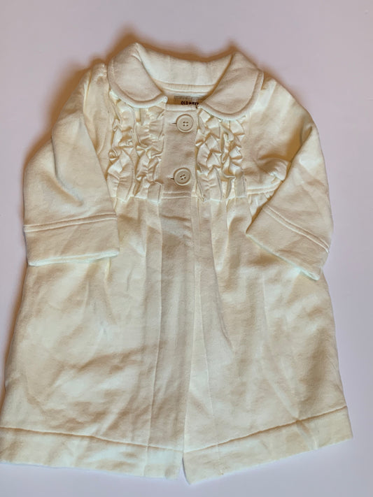 Seller #2 - Girls 6-12mo White Fleece Jacket (NWOT)