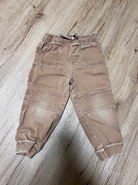 Seller #94: Jumping Beans Khaki Joggers, 24 Months