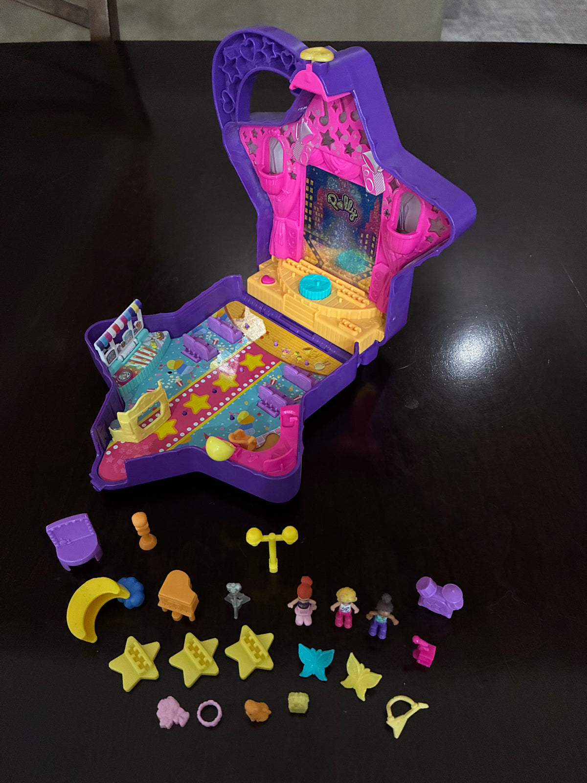 #126 Polly Pocket Starring Shani Talent Show Playset