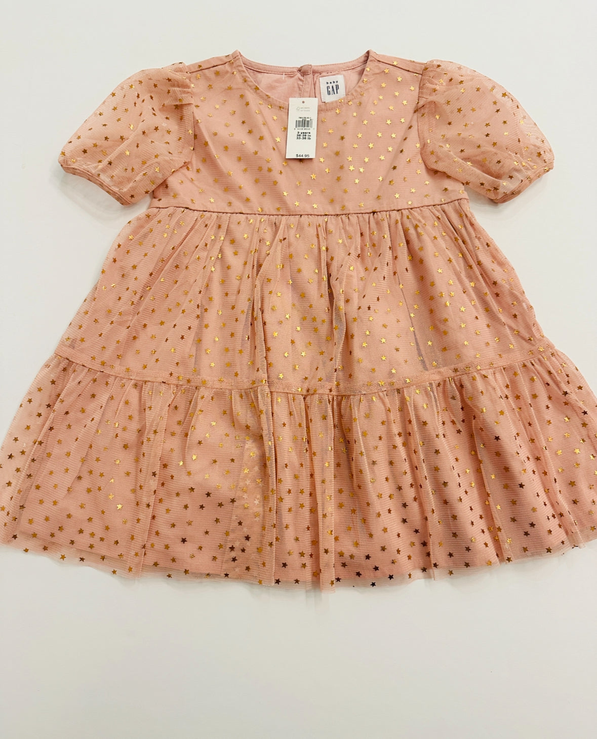**REDUCED** GAP | 3t | NWT | pink&gold