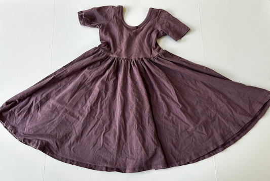 Seller #105 - Size 7 Girls Purple Alice and Ames Dress GUC