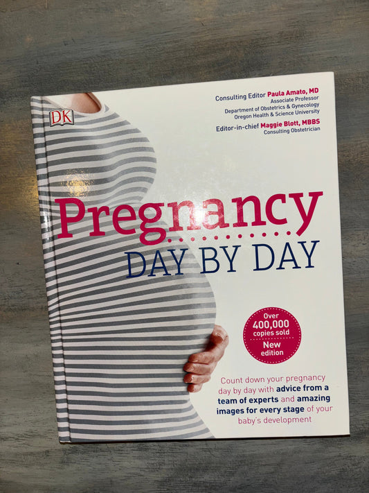 #70 Pregnancy Day By Day Book Excellent Condition EUC