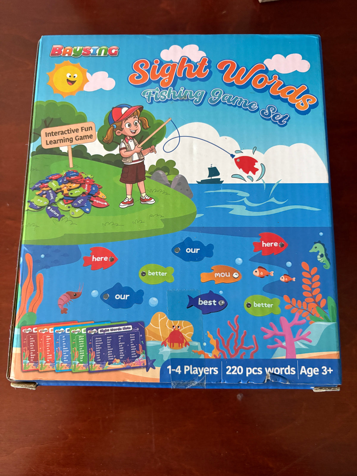 #116 sight word magnetic wand game