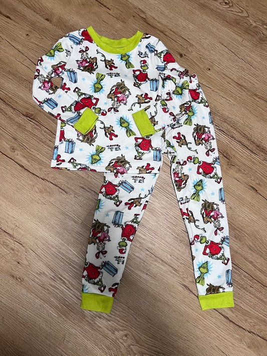 Seller #94: The Grinch Pajamas, Christmas 4T