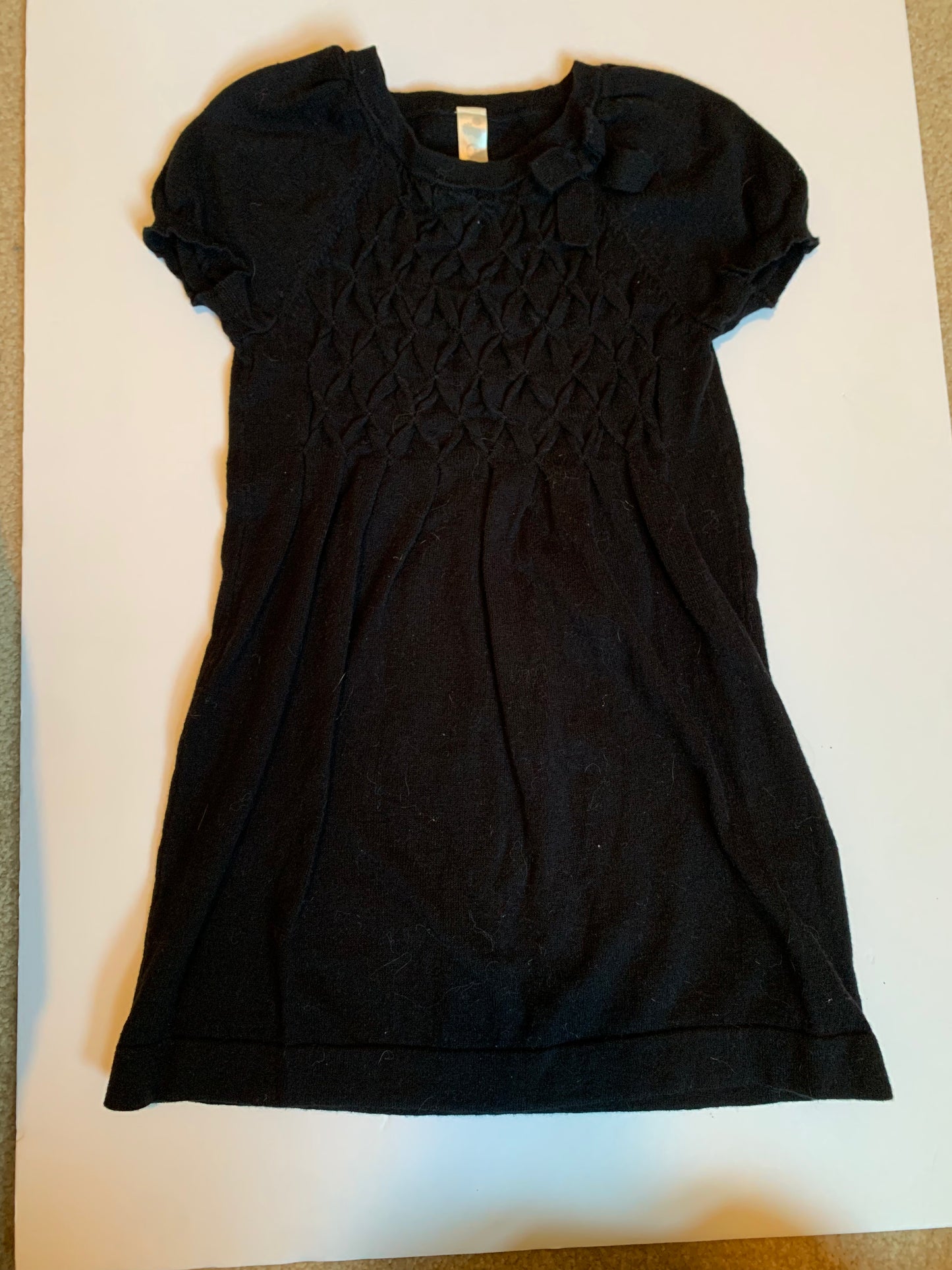 Seller #2 - Girls 5 Black Sweater Dress