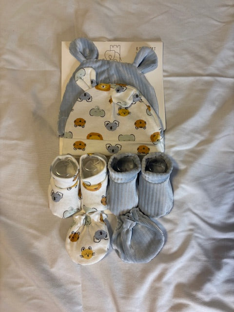 #210: Hat, Mittens, Socks Set- BRAND NEW