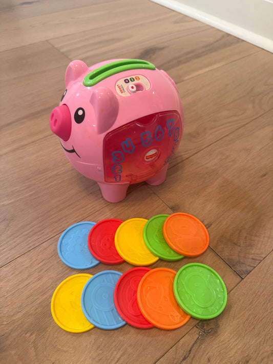 #21 • Fisher Price Counting Piggie Bank