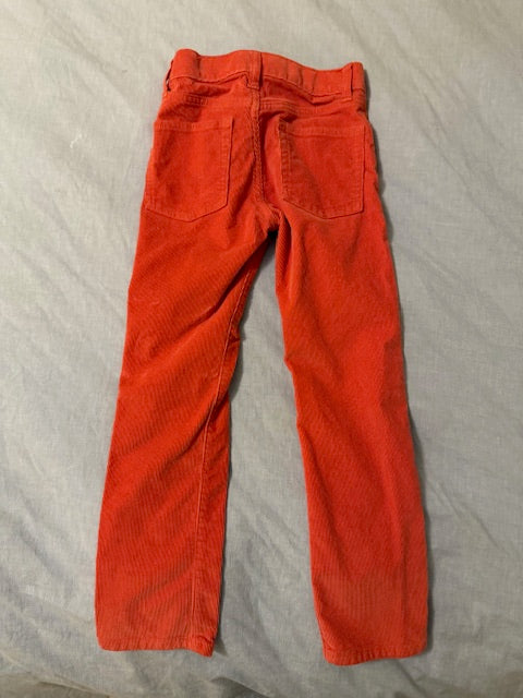 Seller #97 Crewcuts Orange Straight-fit Stretch Corduroy Pants Boy's Size 6