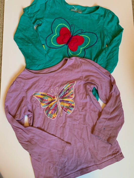 Seller #2 - Girls 5 Shirt Set of 2