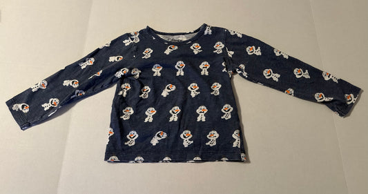 #160 Boys 5T Monica + Andy Disney Olaf long sleeve t-shirt