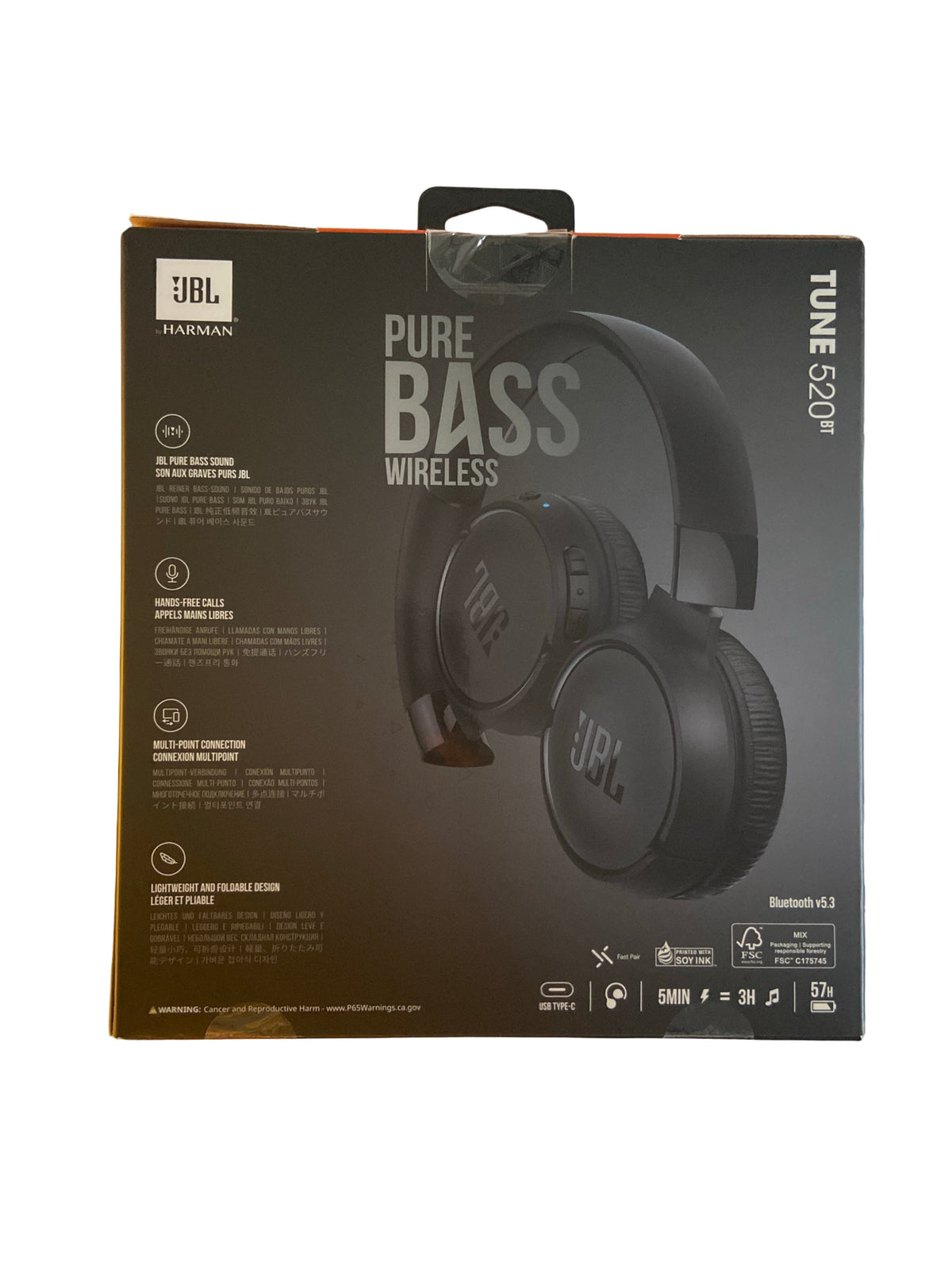 #33 JBL Bluetooth Headphones NEW