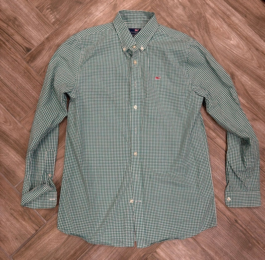 #198 Boys extra Large Vineyard Vine button down