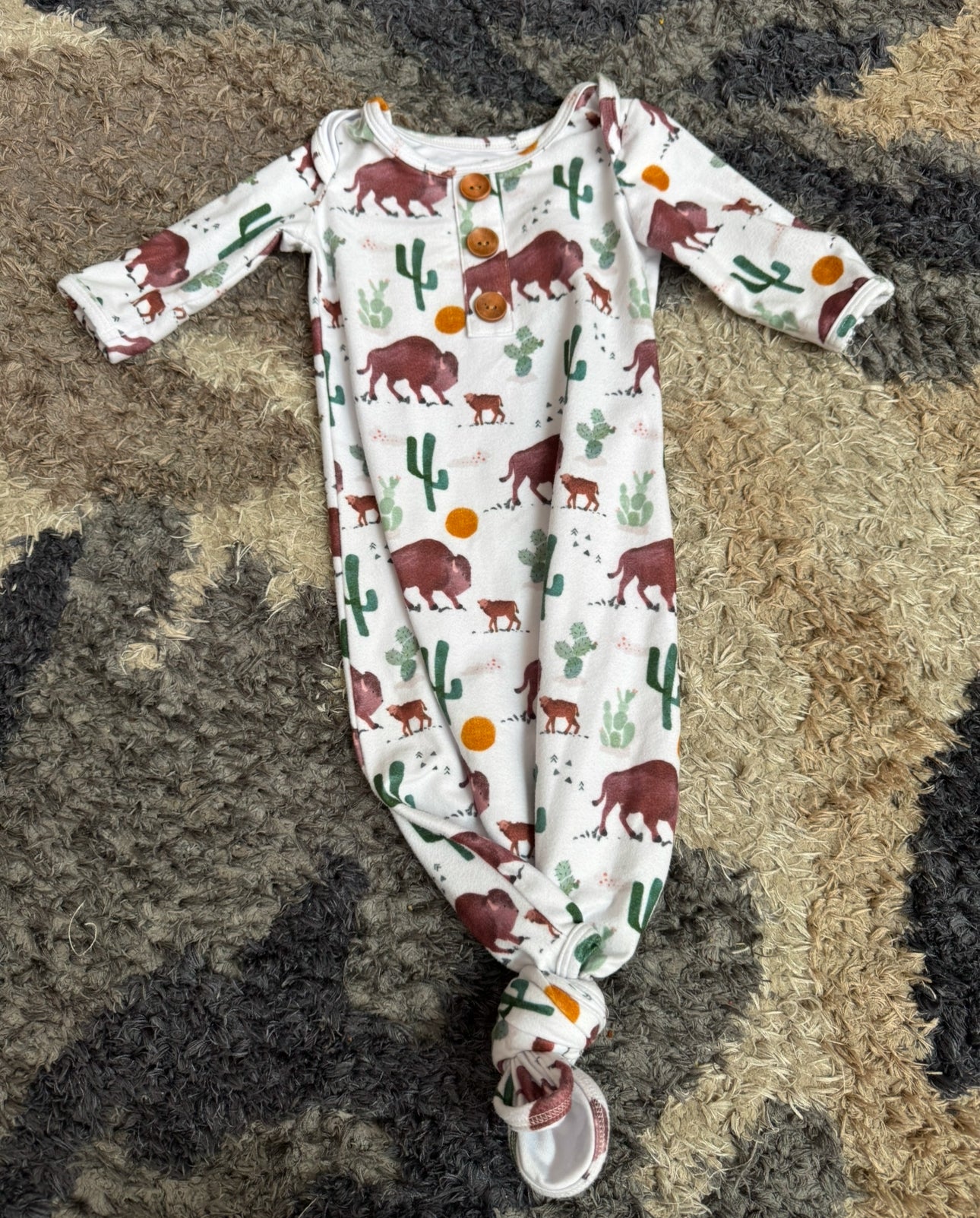 #74- Caden Lane 0-3 mo (hat included)