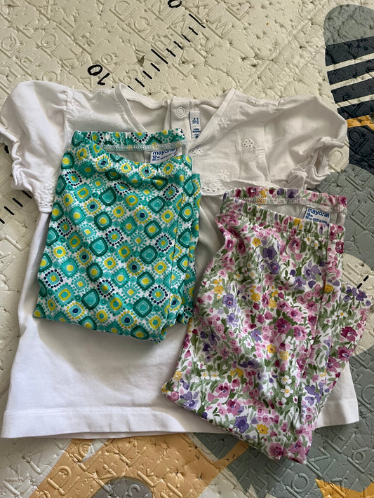 Seller 73A: EUC Mayoral 12-18M bundle - Multicolored  - Girl