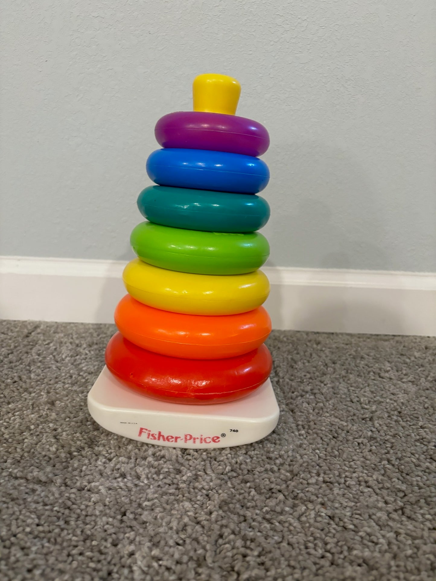 Fisher Price rainbow stacking toy
