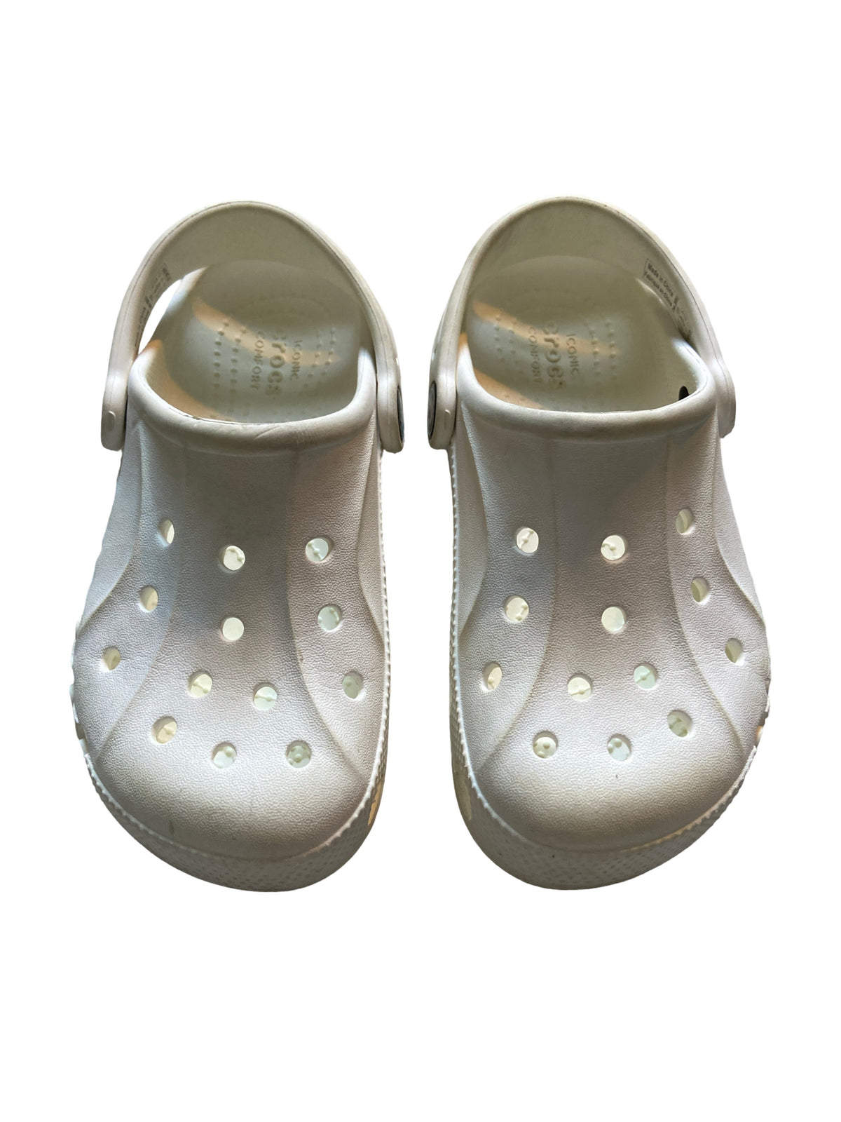 #33 Crocs Kids Baya Clog White C12