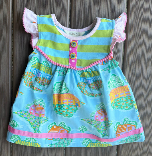# 28 REDUCED Matilda Jane Girls Summer Cottage Tank Size 12-18 m