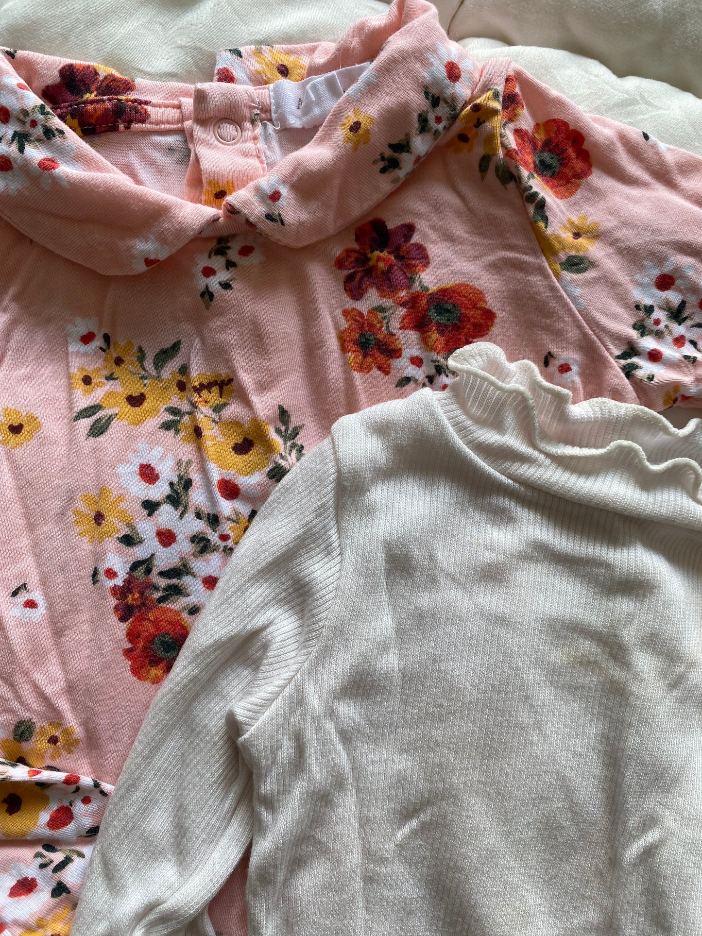 Seller 64 Angel Dear girls 18-24 mo set of two tops