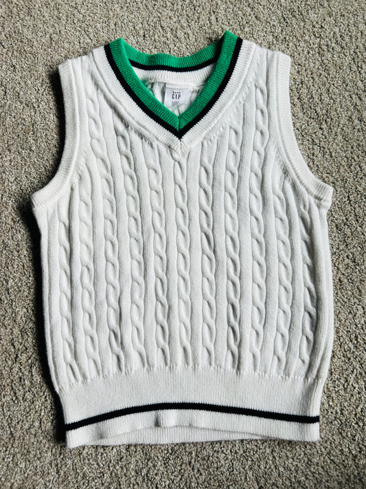 #68 Janie + Jack boys sweater vest, 3T, VGUC