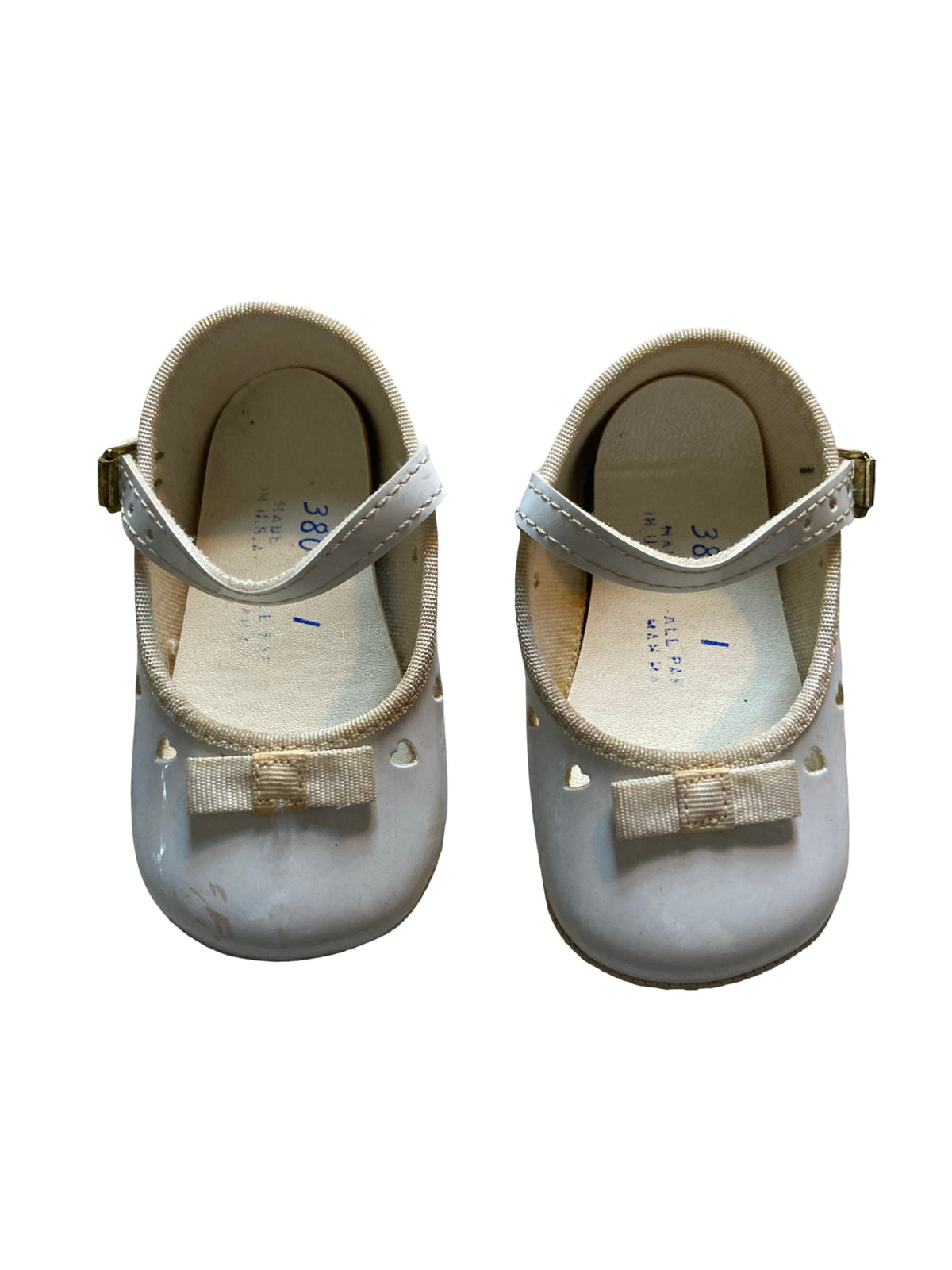 #33 Vintage 1989 Wee Walkers Baby Girl Maryjane Shoes