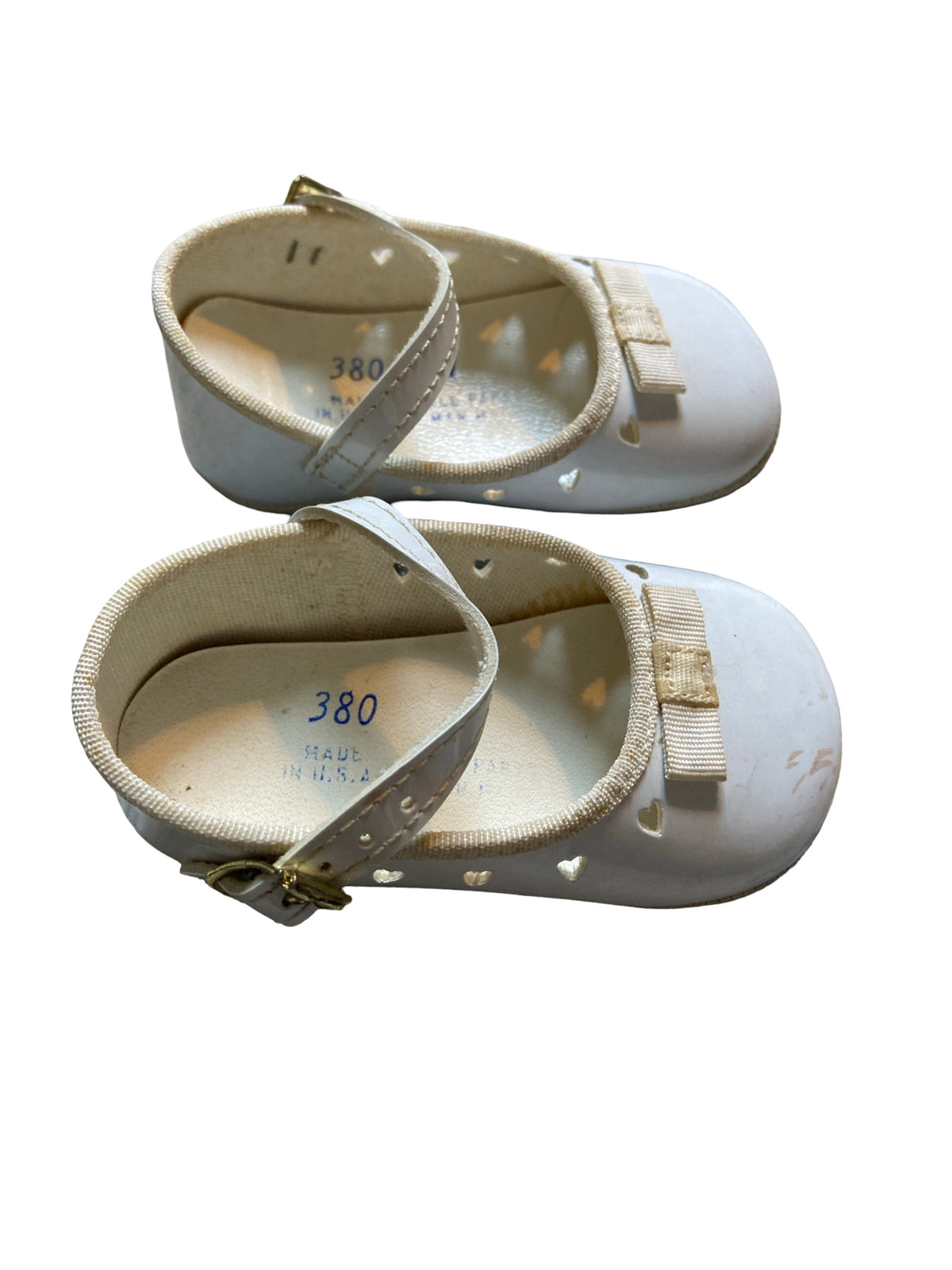 #33 Vintage 1989 Wee Walkers Baby Girl Maryjane Shoes