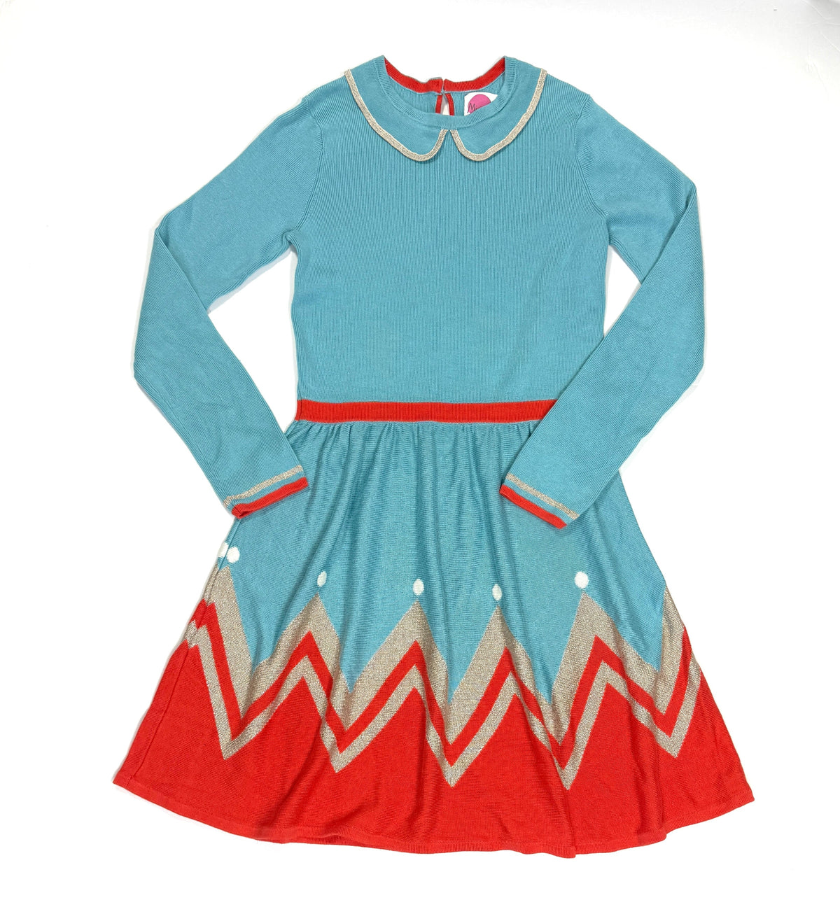 155 Girls Mini Boden Sweater Dress Size 10-11Y