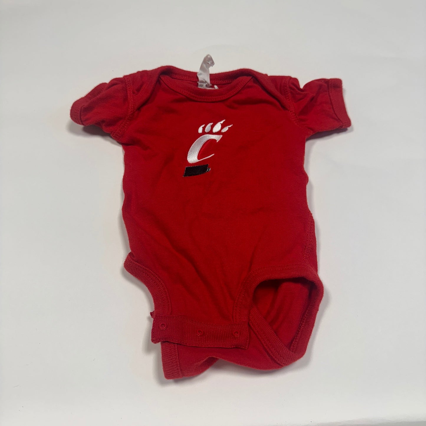 #4 UC bearcat newborn onsie REDUCED PRICE