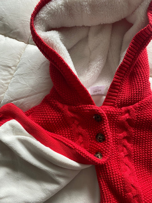 Seller 64 Carter's girls 18 mo red poncho