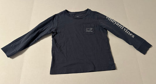 #160 Boys 4T Vineyard Vines long sleeve t-shirt